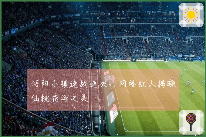 沔阳小镇速战速决，网络红人揭晓仙桃花海之美